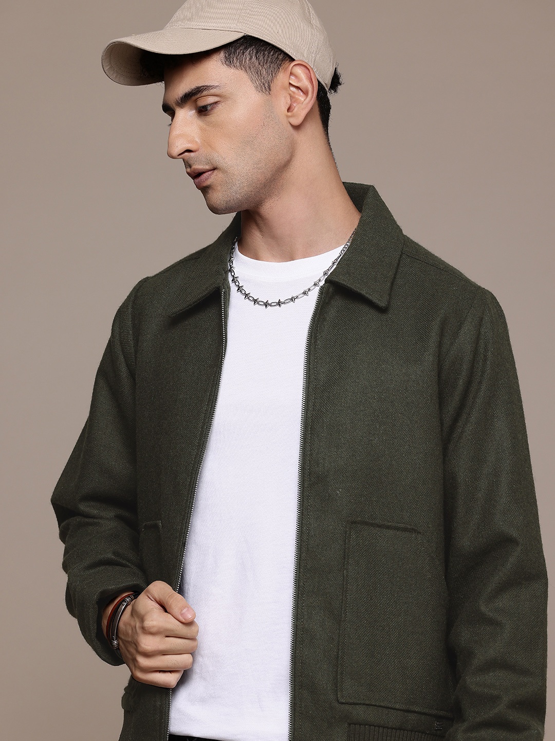 

The Roadster Life Co. Bomber Jacket, Olive