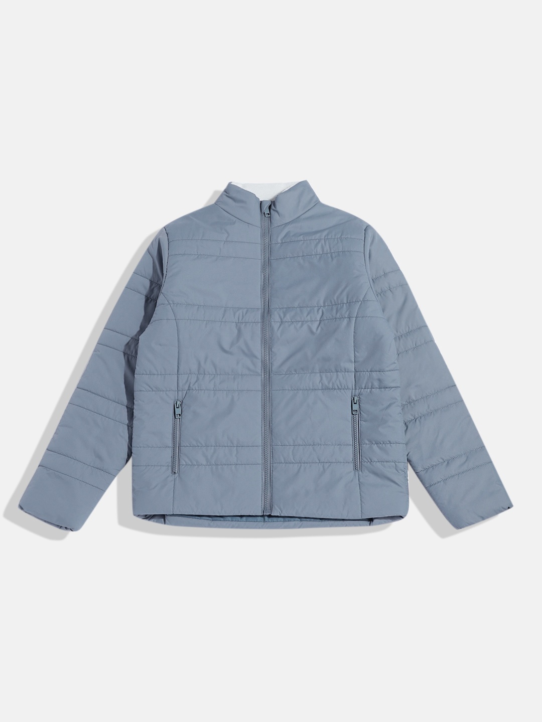 

HERE&NOW Boys Solid Padded Jacket, Blue