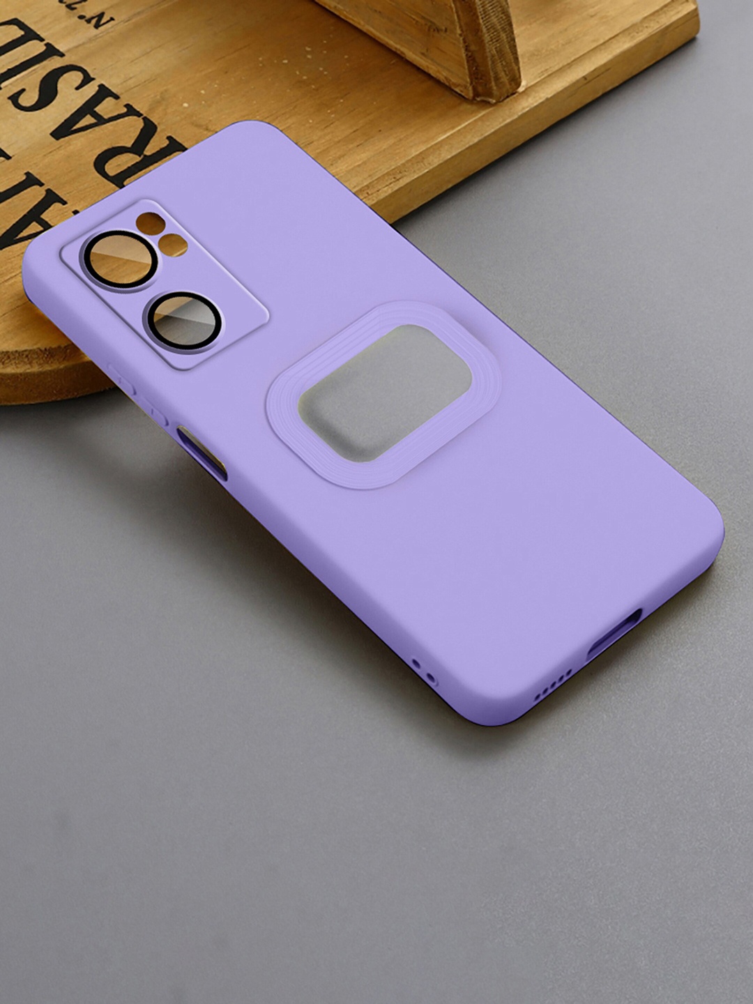 

Karwan OnePlus Nord CE2 Mobile Back Case, Purple