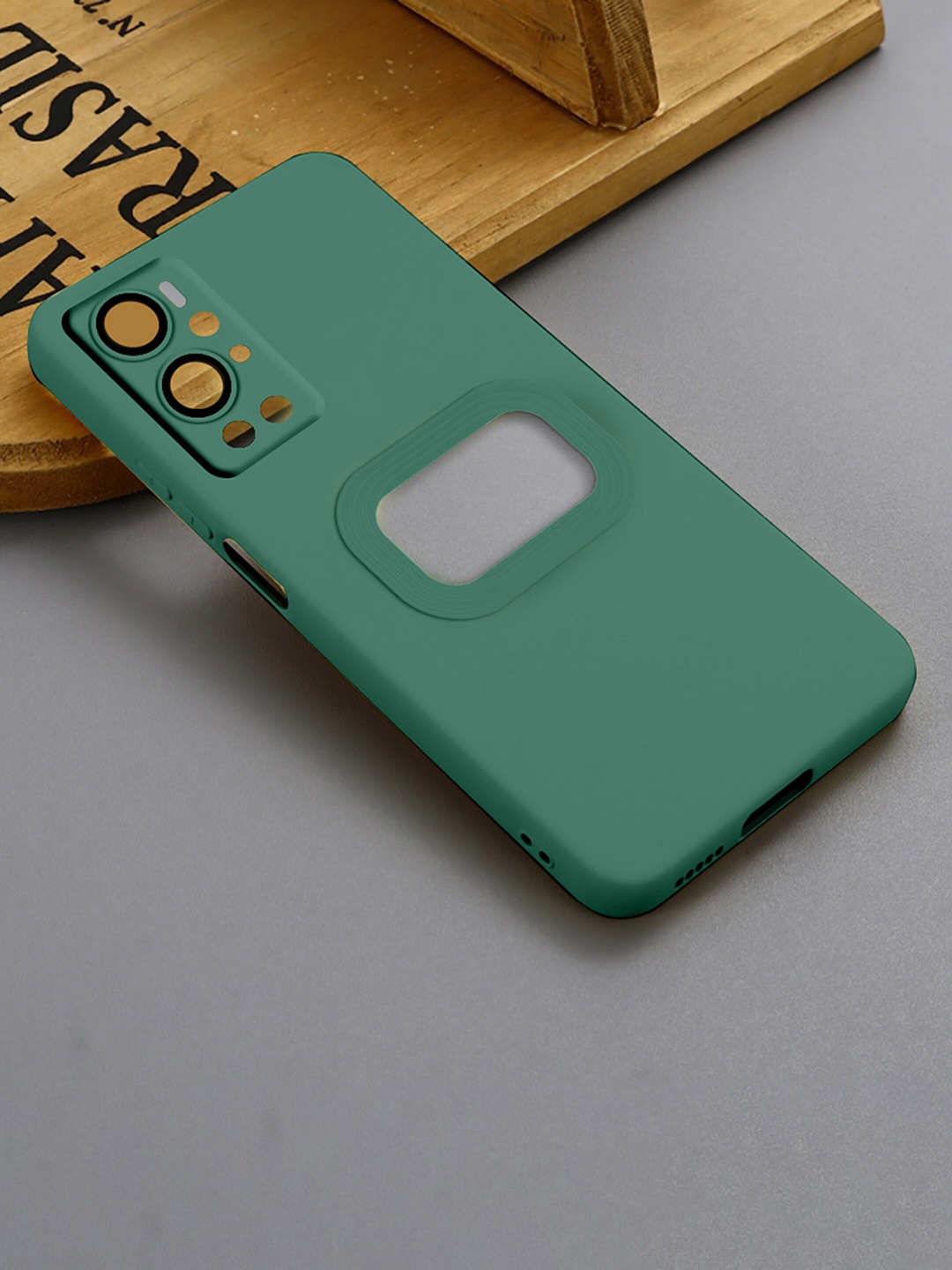 

Karwan One Plus 9 Pro Phone Back Case, Green