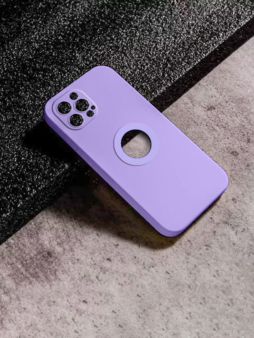

Karwan iPhone 14 Pro Liquid Silicone Phone Back Case, Purple