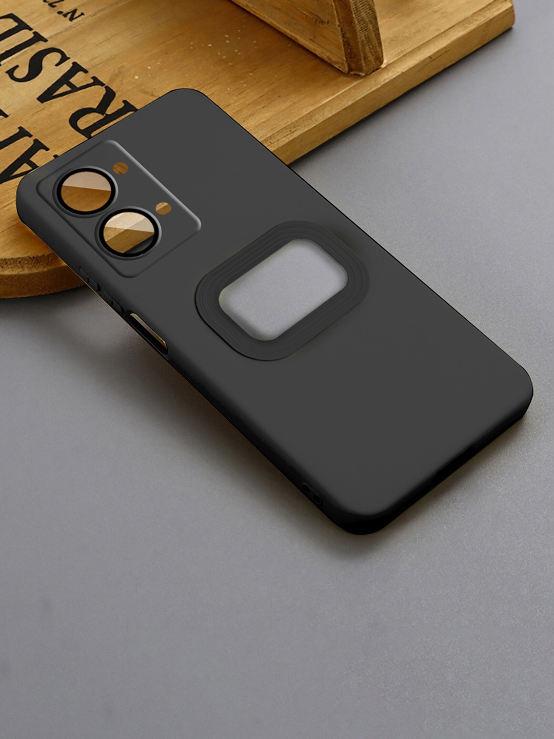 

Karwan OnePlus Nord 2T Phone Back Case, Black