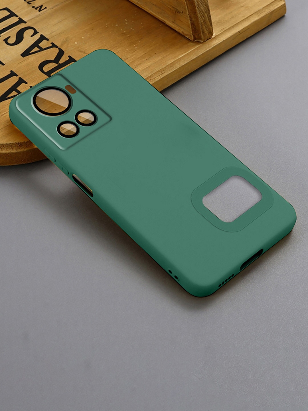 

Karwan One Plus 10R Phone Back Case, Green