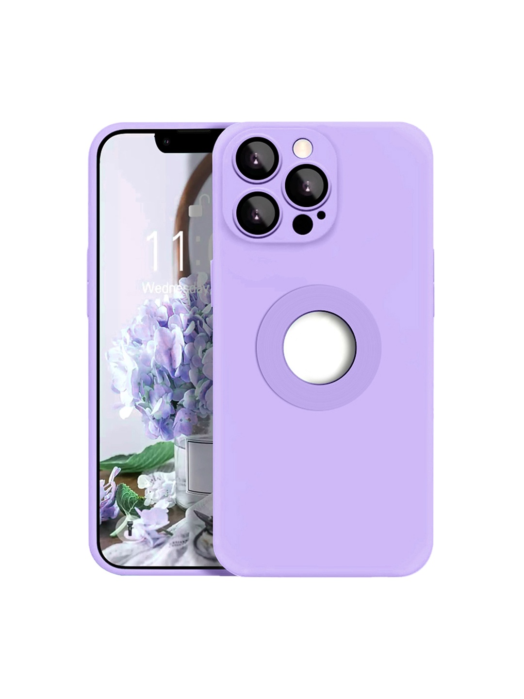 

Karwan iPhone 12 Pro Phone Back Case, Purple
