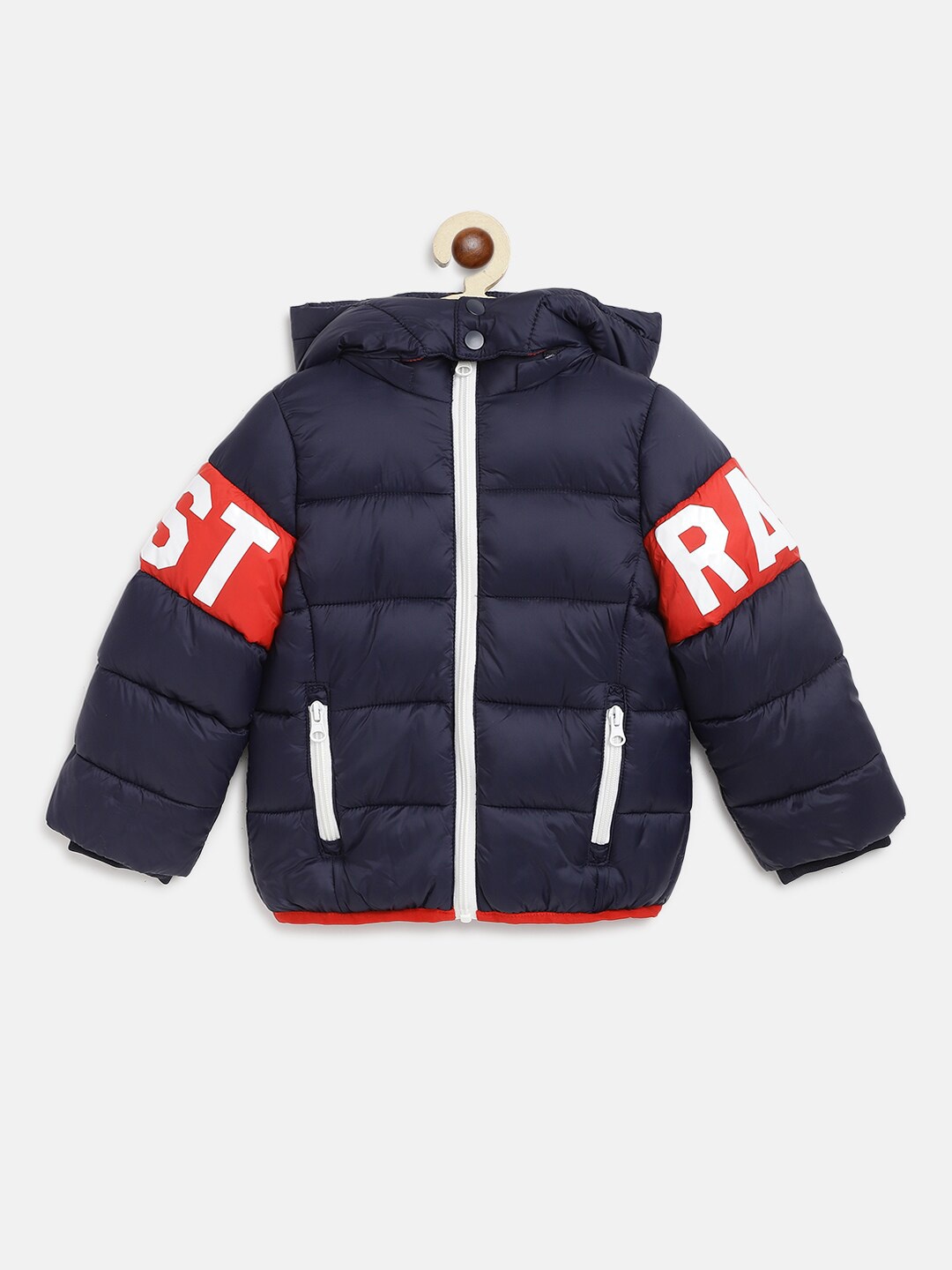 

Chicco Boys Hooded Puffer Jacket, Navy blue