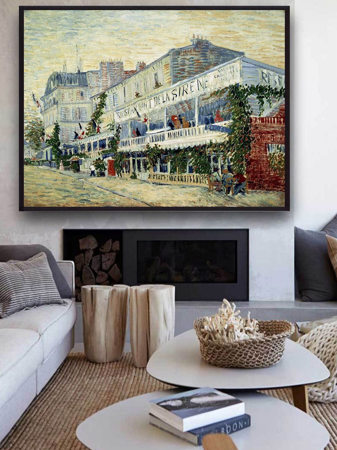 

The Art House Grey Restaurant De La Sirene At Asnieres 1887 By Van Gogh