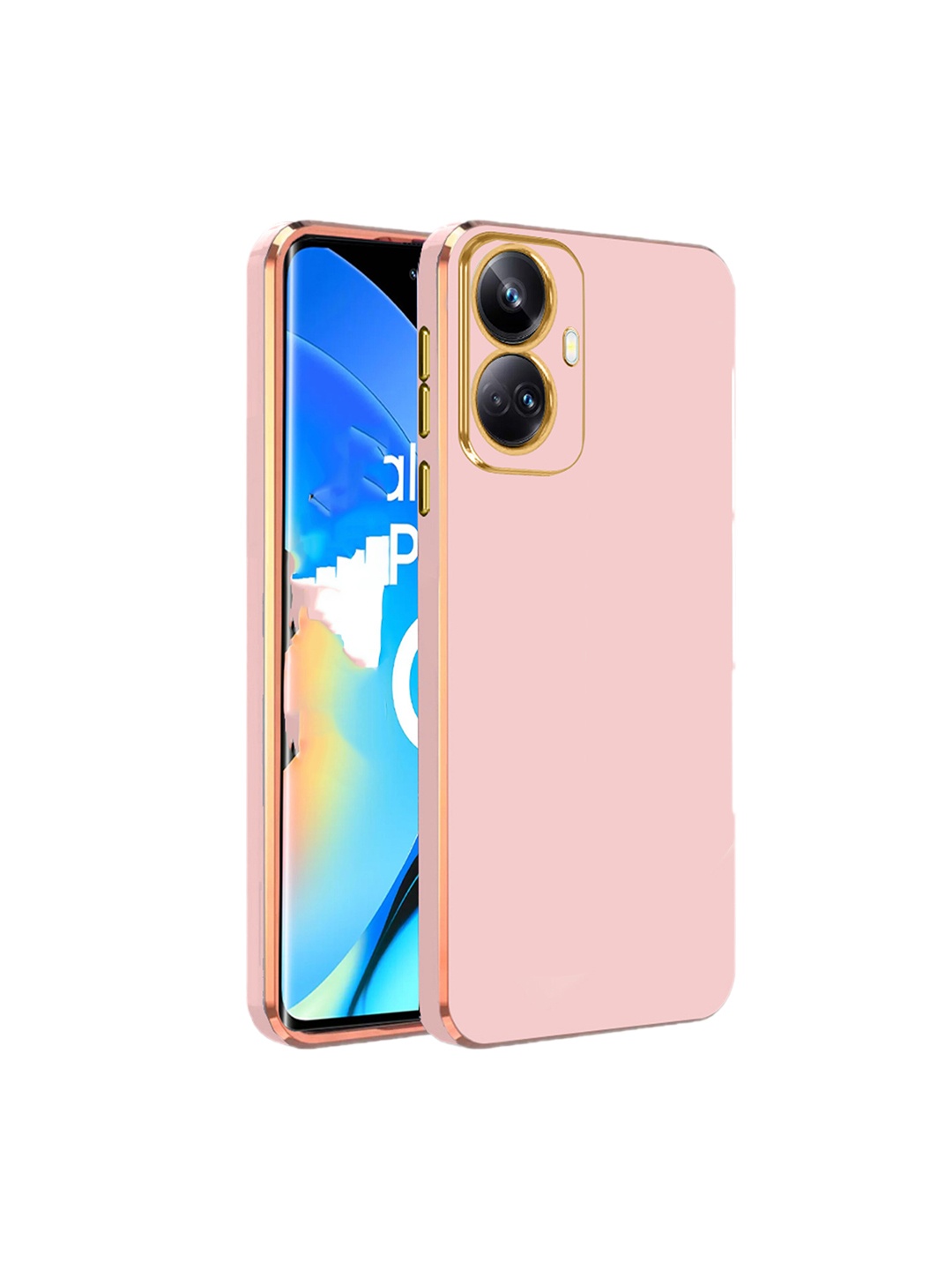 

Karwan Realme 10 Pro Plus Phone Back Case, Pink