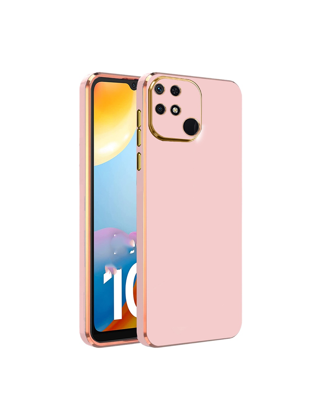 

Karwan Redmi 9 Power Phone Back Case, Pink