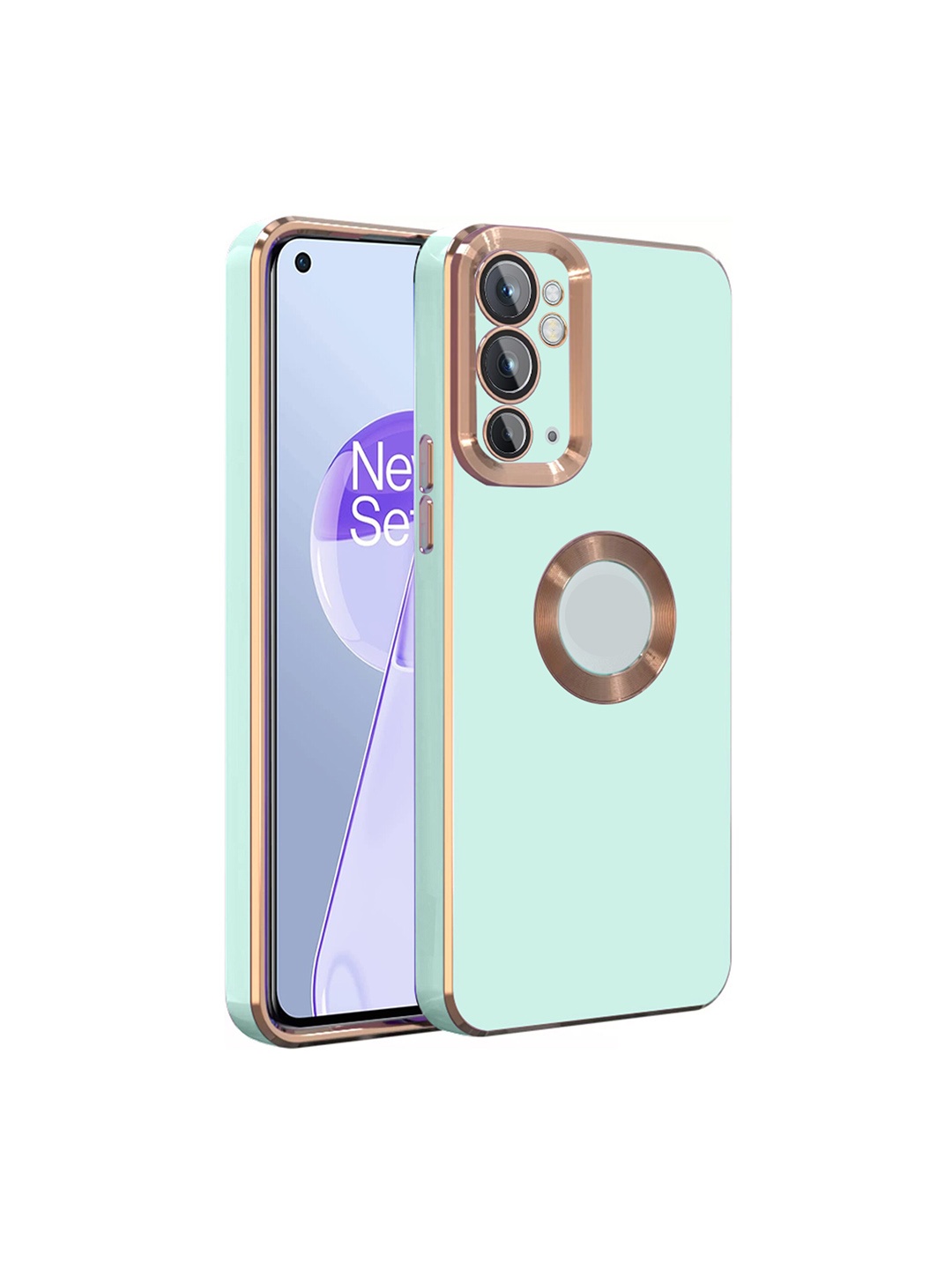 

Karwan Sweat Proof One Plus 9RT Phone Back Case, Green