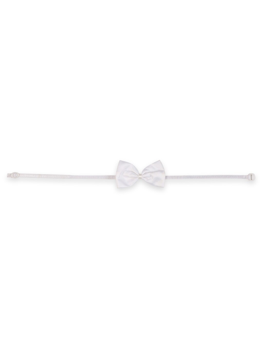 

KID1 Boys Satin Bow Tie, White