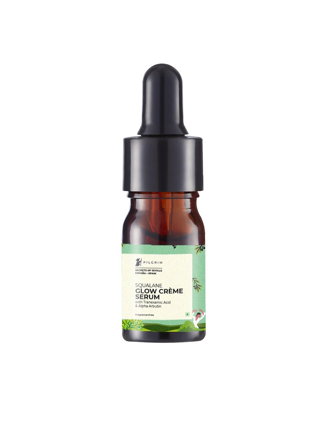 

Pilgrim Minis Squalane Glow Creme Serum with Tranexamic Acid & Alpha Arbutin - 3 ml, Green
