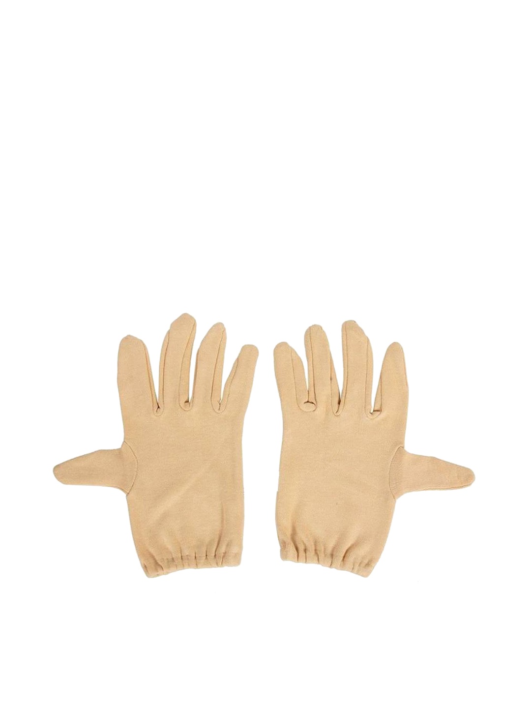 

Aadikart Cotton Half Hand Gloves, Beige