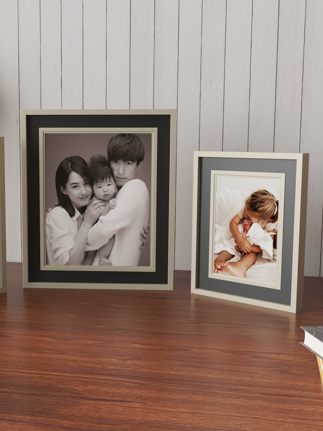 

Art Street Black 2 Pieces Wooden Photo Frames