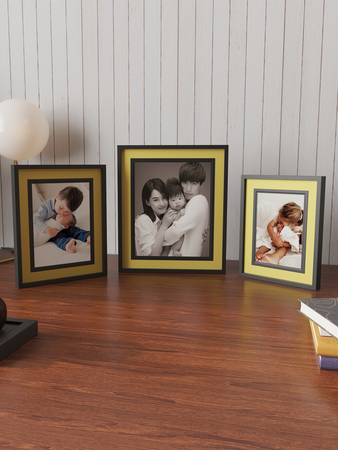 

Art Street Black 3 Pieces Wooden Photo Frames