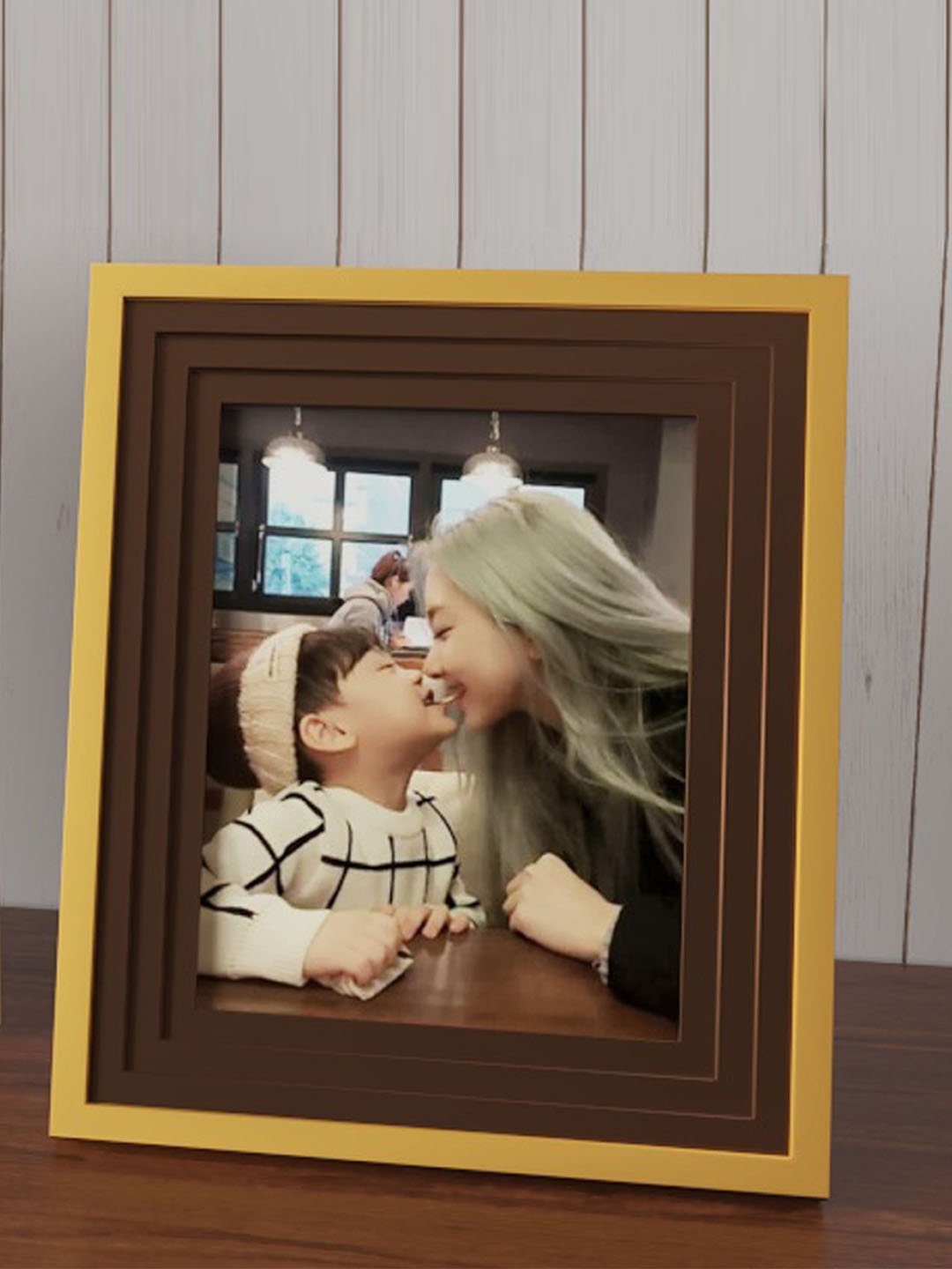 

Art Street Brown Wooden Photo Frames