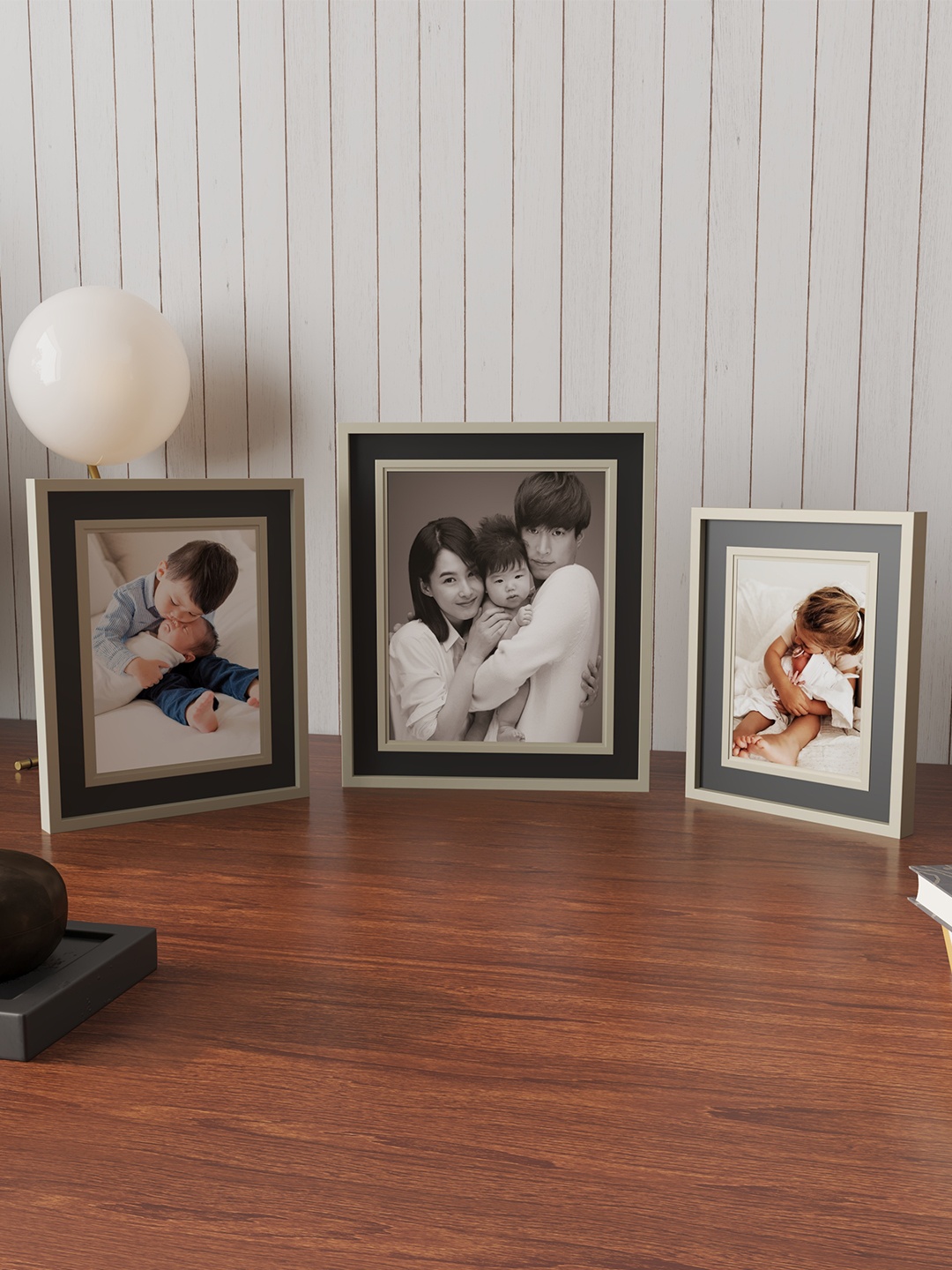 

Art Street Black 3 Pieces Wooden Photo Frames