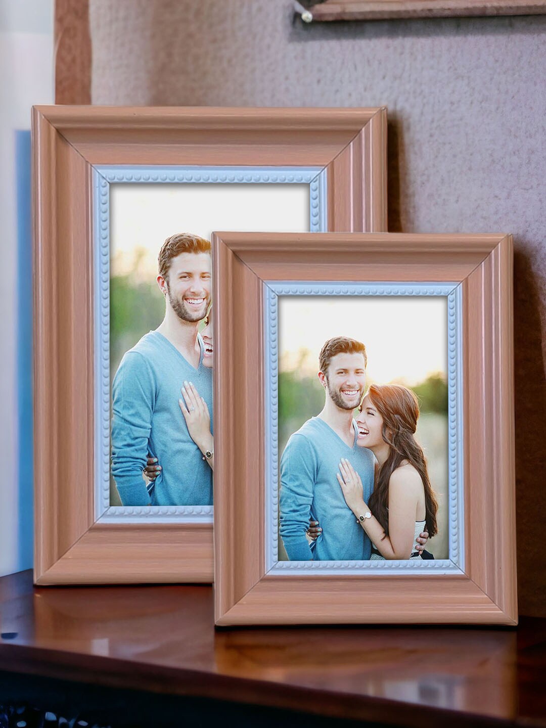 

Art Street Pink 2 Pieces Wooden Photo Frames