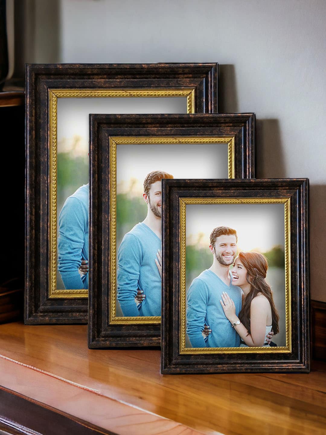 

Art Street Brown 3 Pieces 3D High Quality Table Top Photo Frames