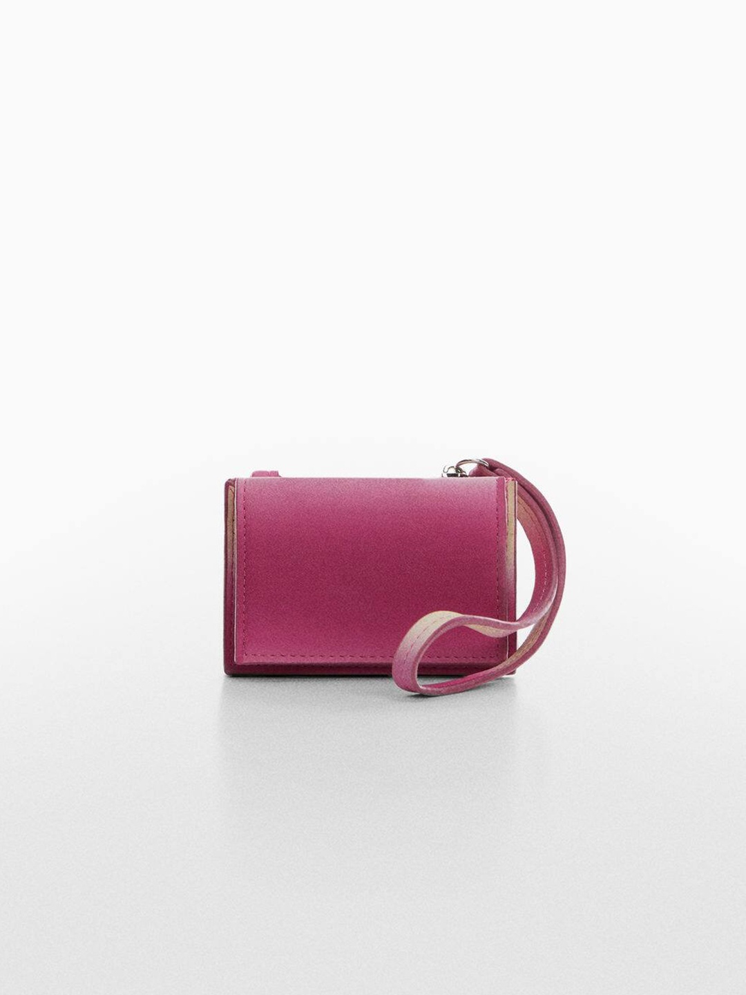 

MANGO Ombre Coin Purse with Wrist Loop, Pink