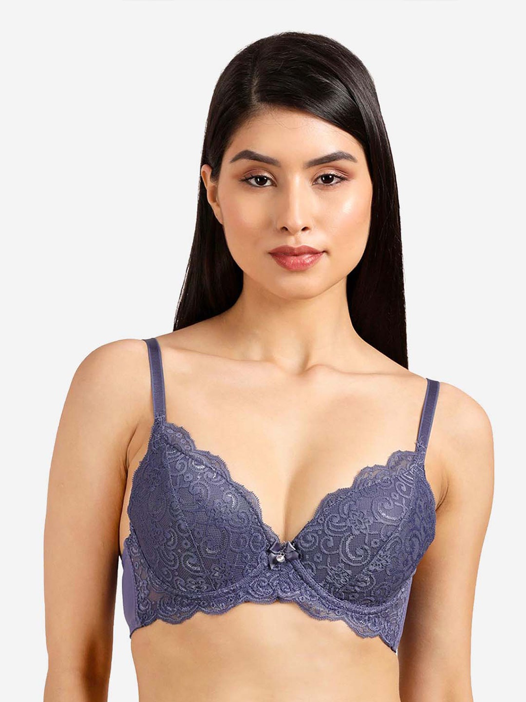 

Susie Medium Coverage Underwired Lightly Padded All Day Comfort Everyday Bra, Grey