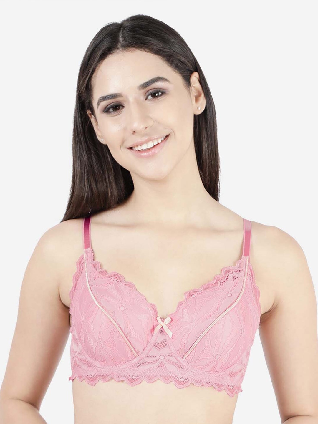 

Susie Medium Coverage Underwired Lightly Padded All Day Comfort Everyday Bra, Pink