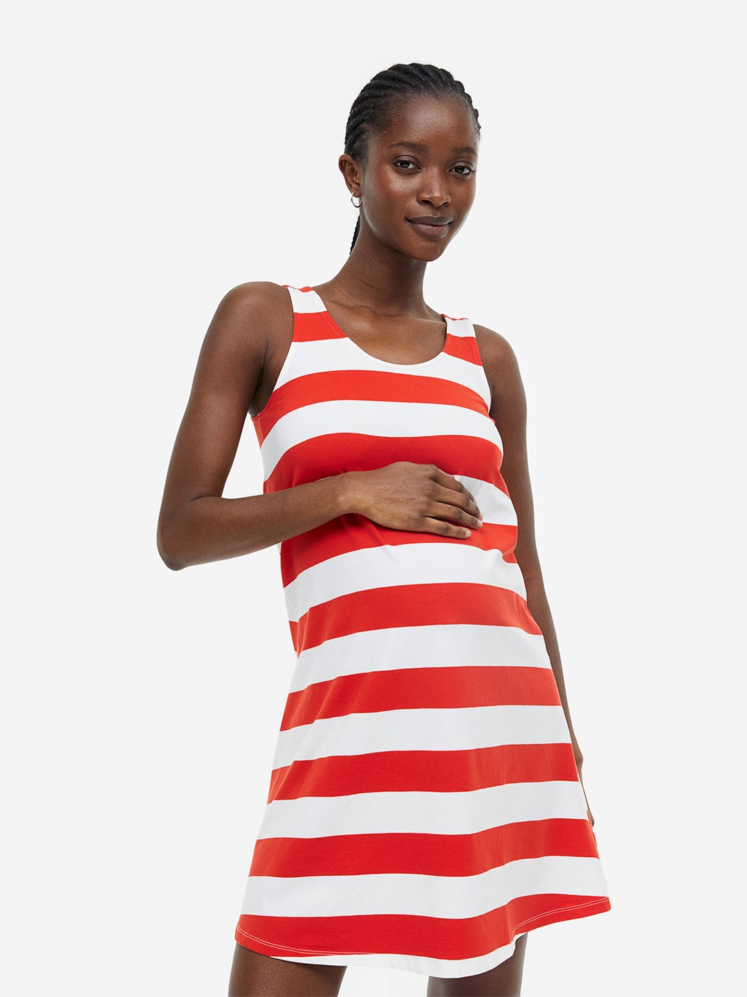 

H&M MAMA A-line Dress, White