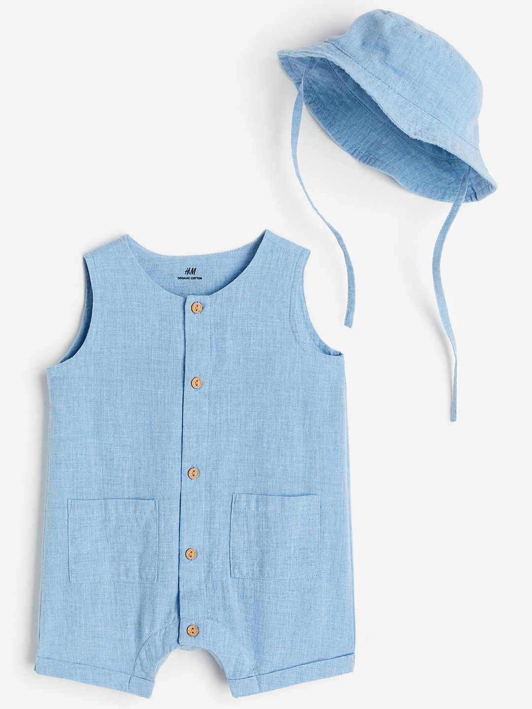 

H&M Infant Boys 2-Piece Cotton Set, Blue