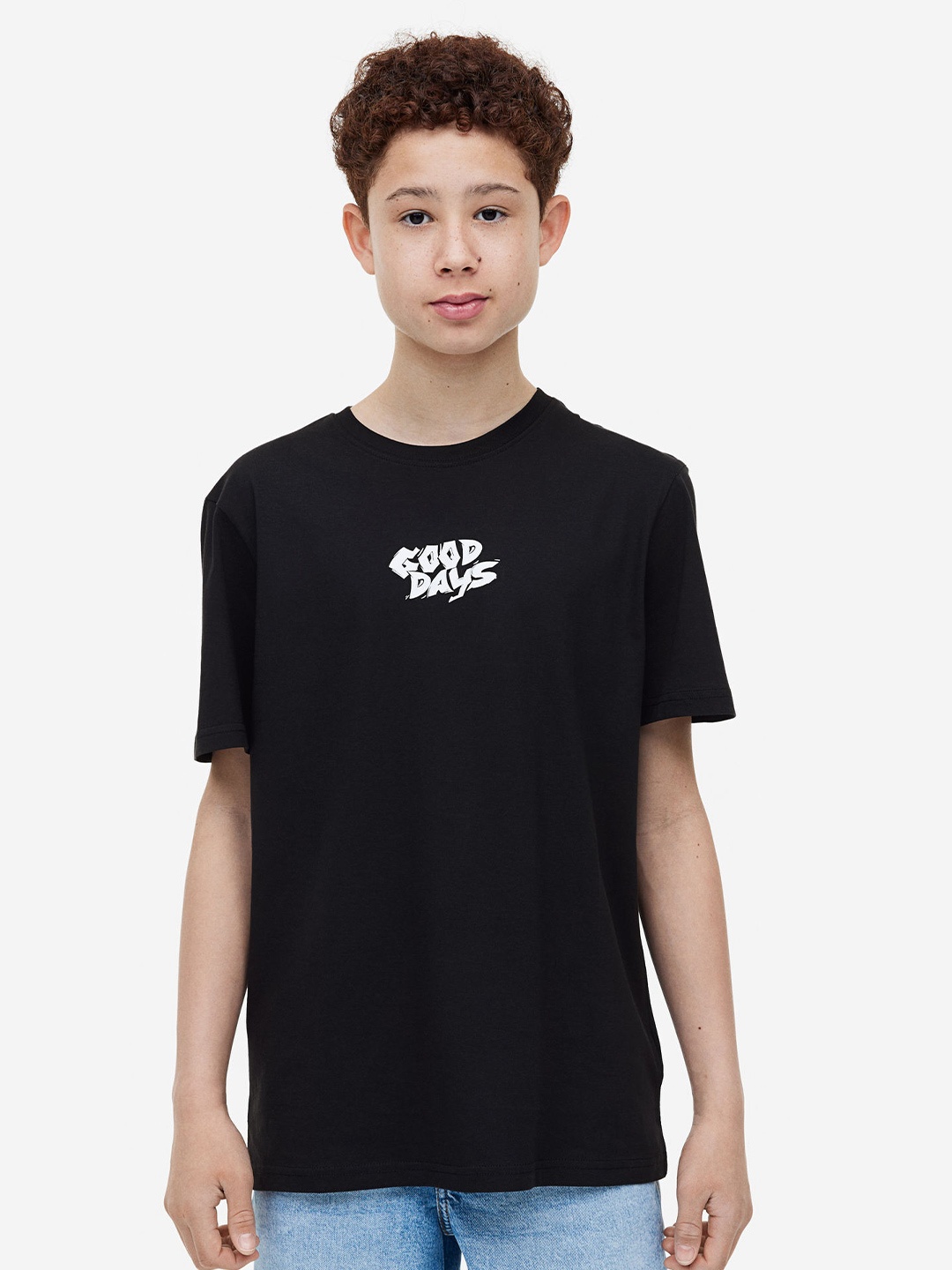 

H&M Boys 5-Pack Cotton T-shirts, Beige