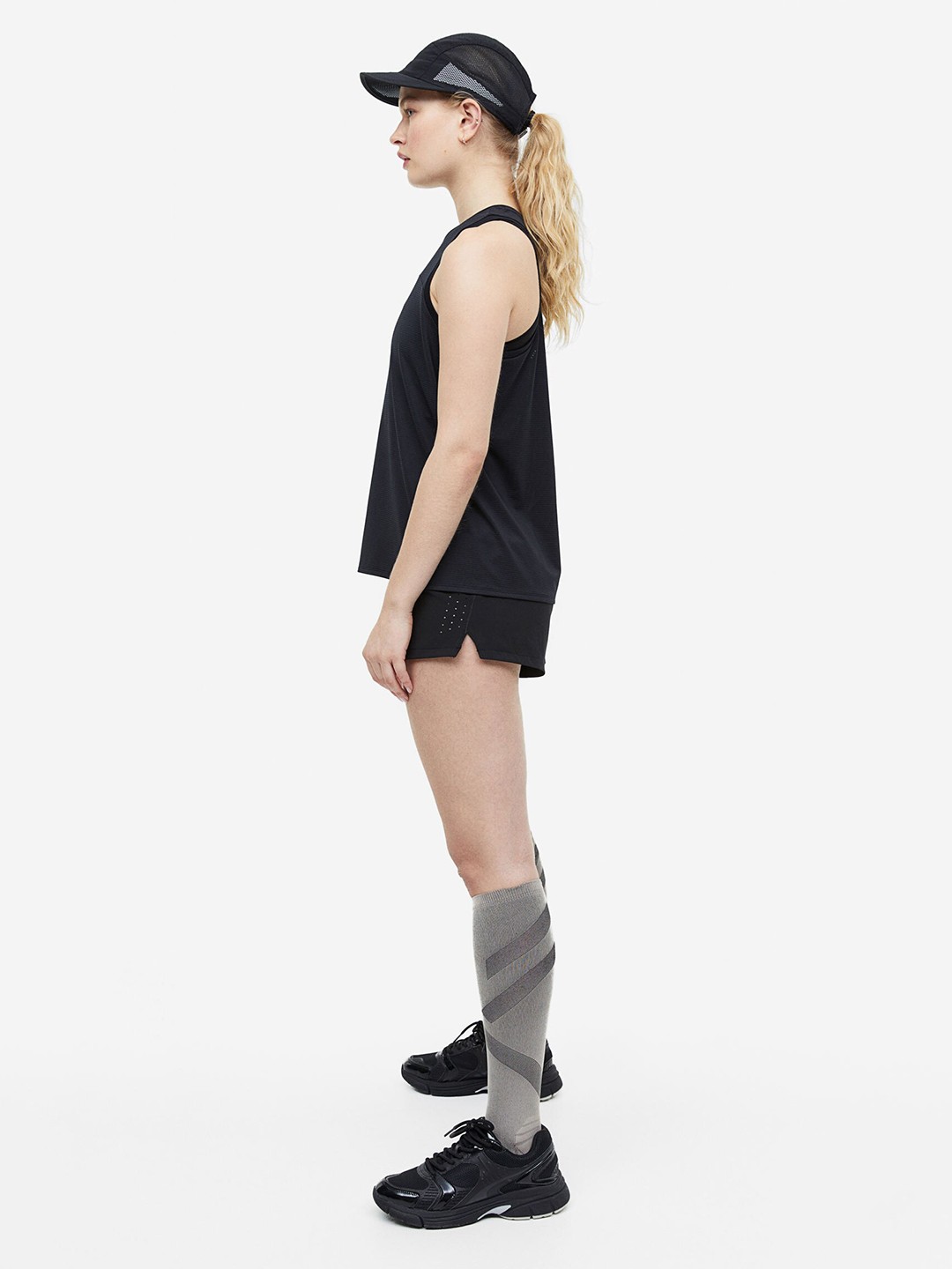

H&M DryMove Sports Vest Top, Black