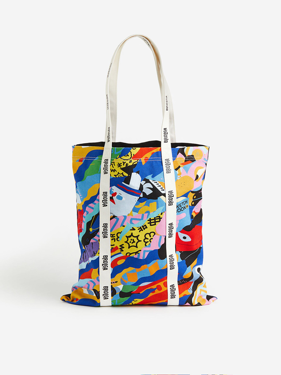 

H&M Canvas Shopper, Black