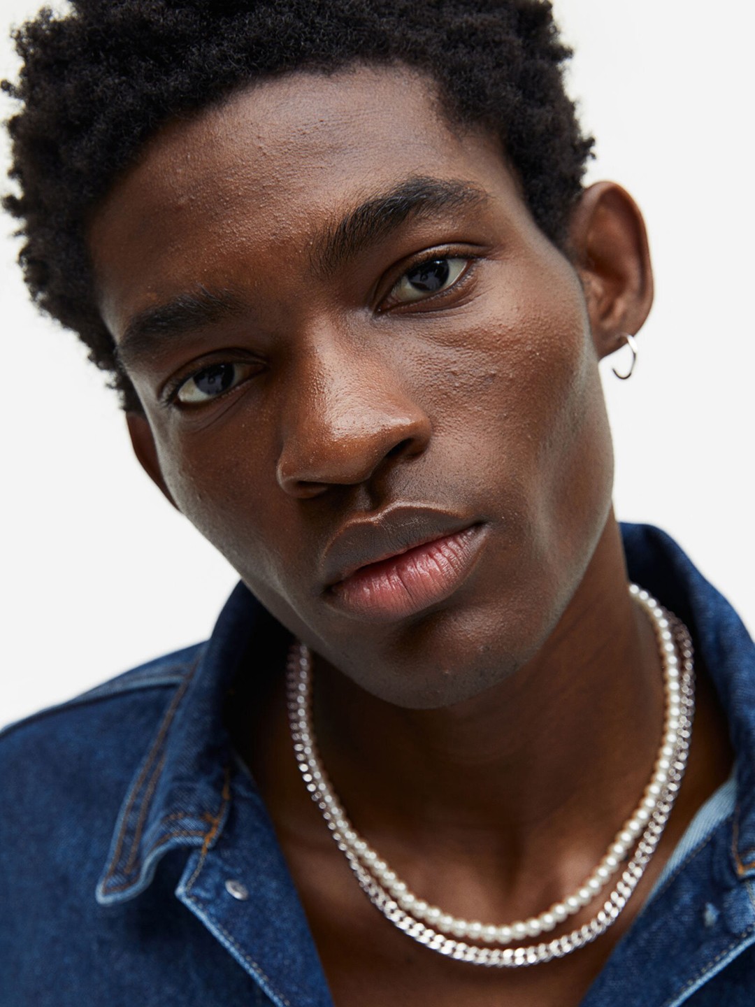 

H&M Men 2-Pack Necklaces, Silver