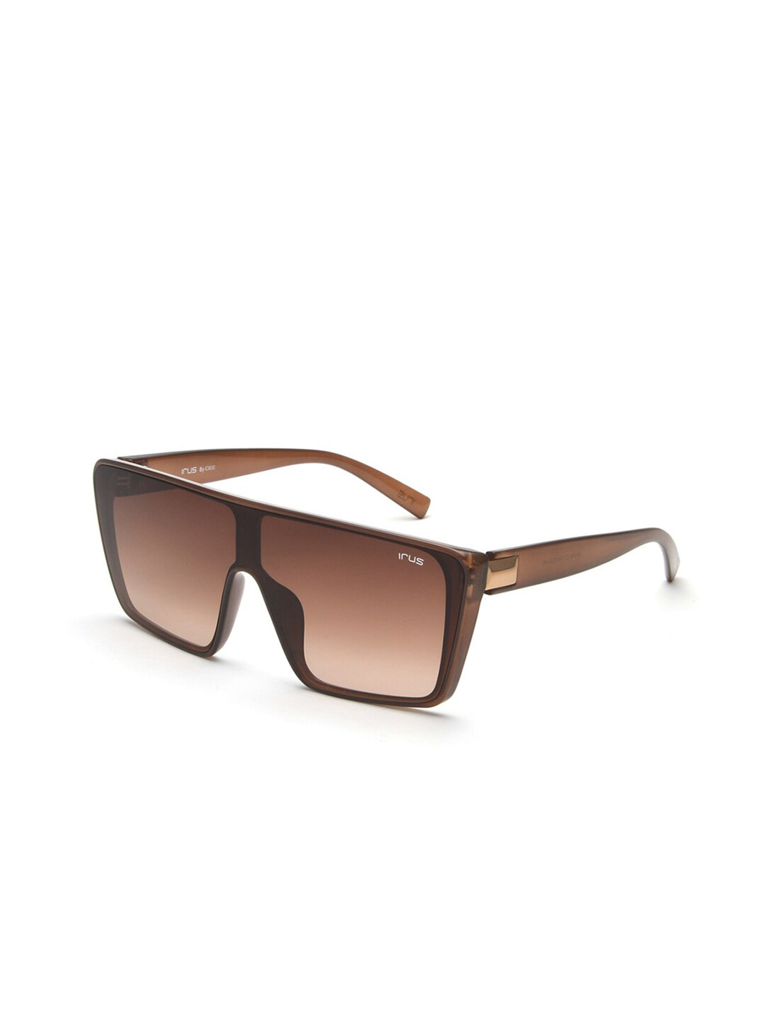 

IRUS by IDEE Men Lens & Square Sunglasses with UV Protected Lens IRS1116C2SG, Brown