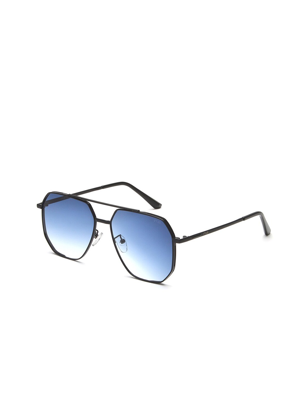 

IRUS by IDEE Men Square Sunglasses with UV Protected Lens IRS1149C1SG, Blue