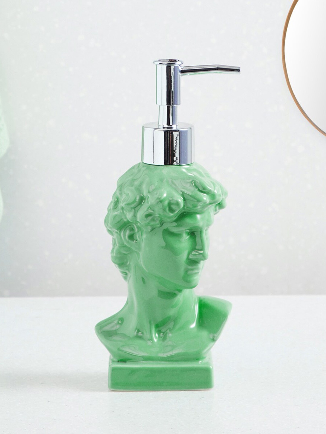 

Home Centre Nova Green Roman Empire Ceramic Soap Dispenser
