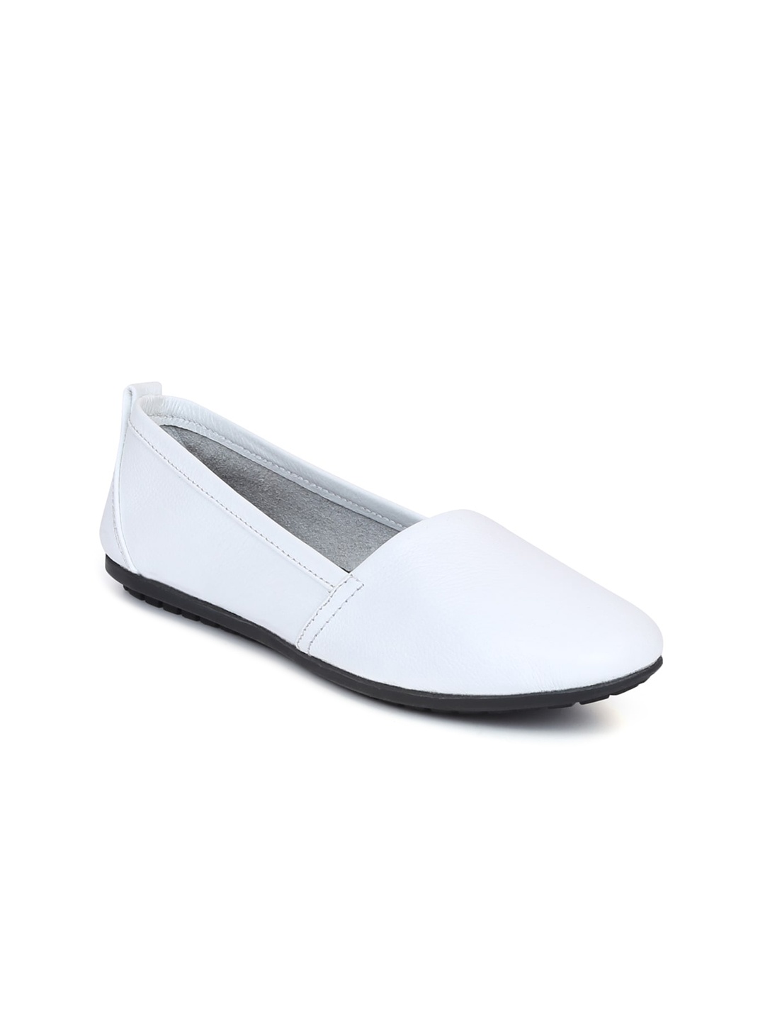 

Zoom Shoes Women Memory Foam Leather Loafers, White