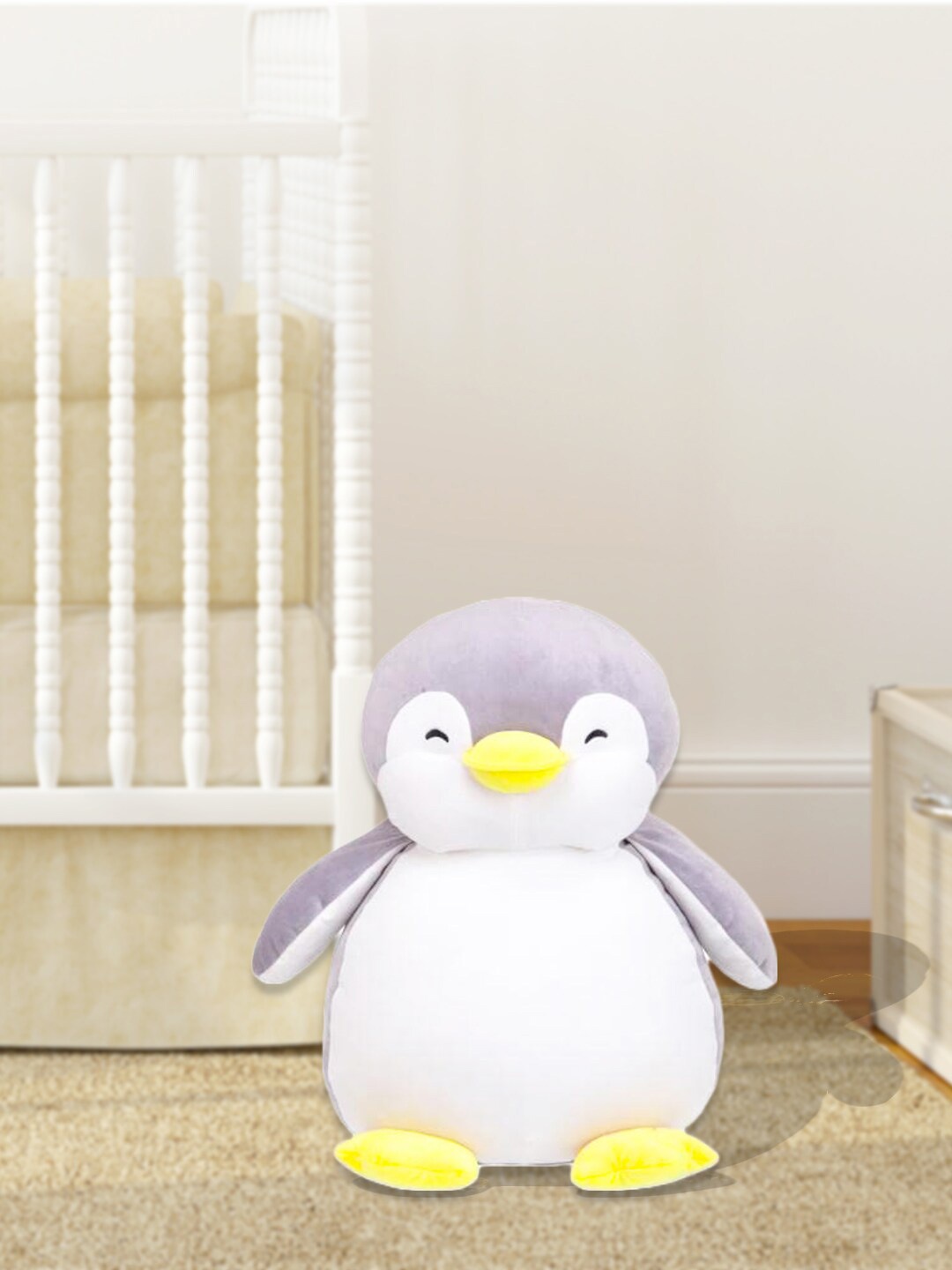 

Kidbea Organic Penguin Soft Toy, White