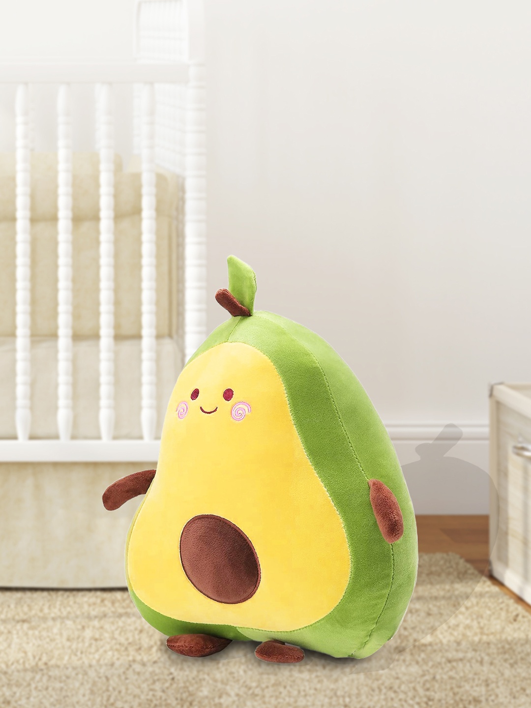 

Kidbea Organic Avacaodo Soft Toy, Green