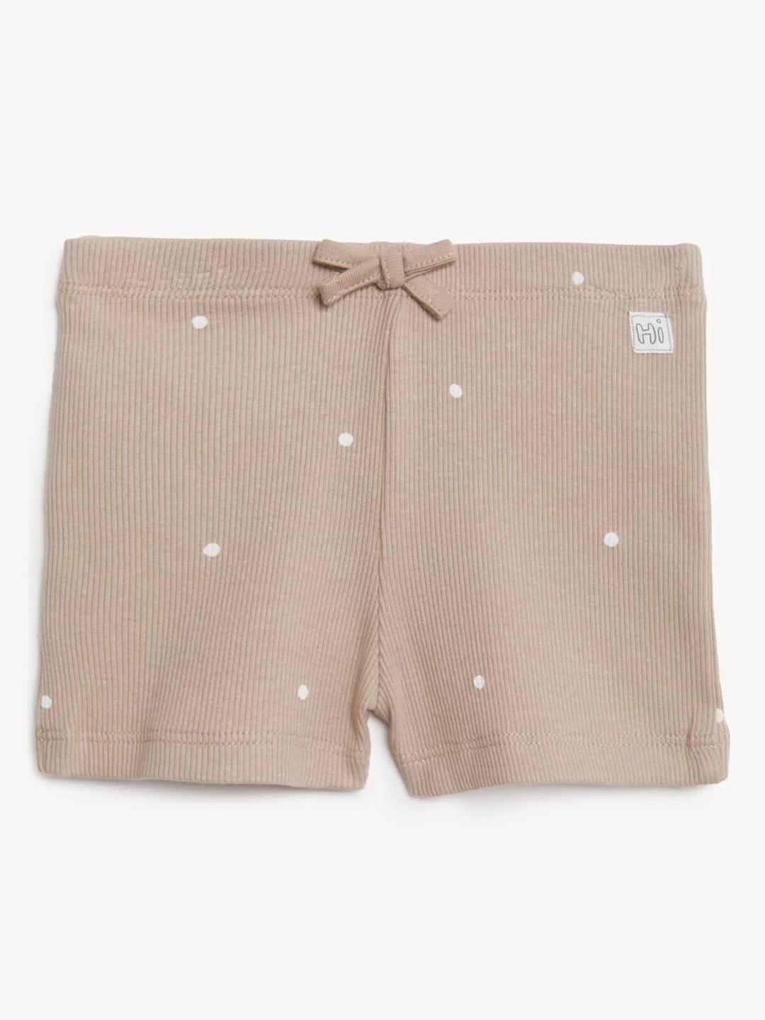 

Marks & Spencer Infant Conversational Printed Mid-Rise Shorts, Brown