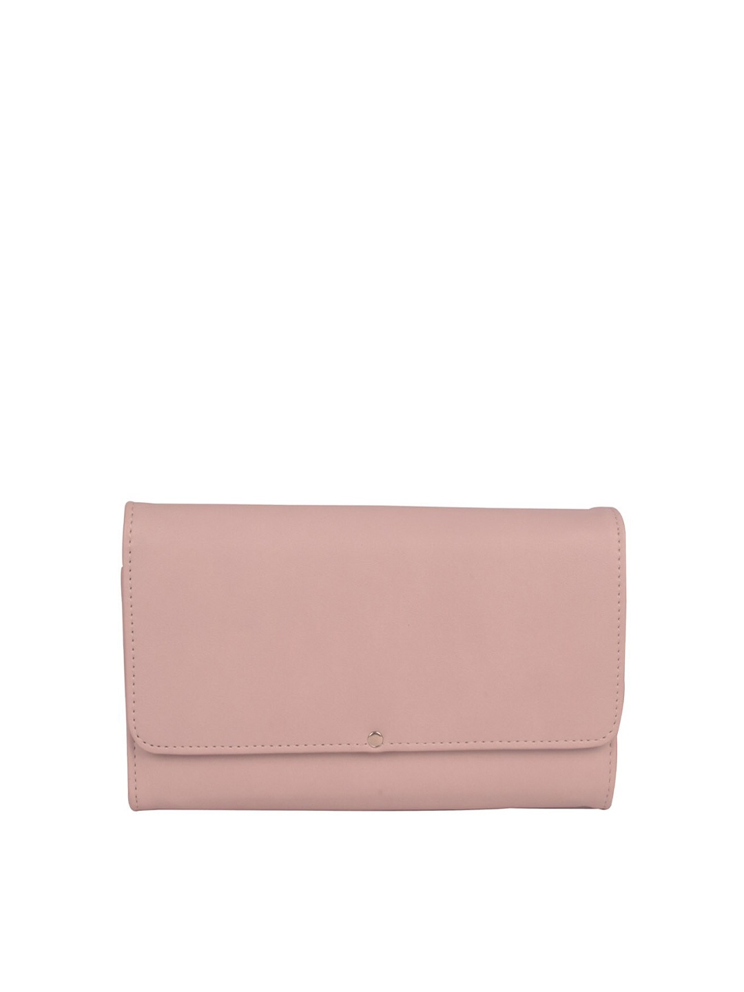 

Bagkok Women PU Three Fold Wallet, Beige