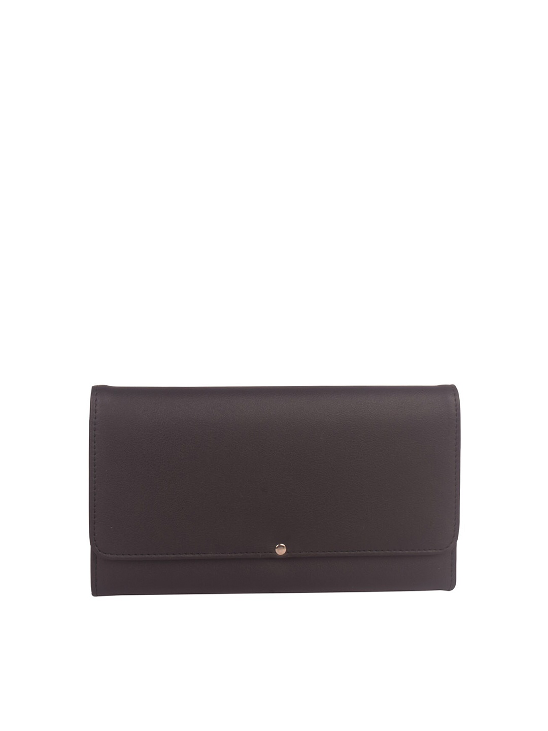 

Bagkok Women PU Three Fold Wallet, Black