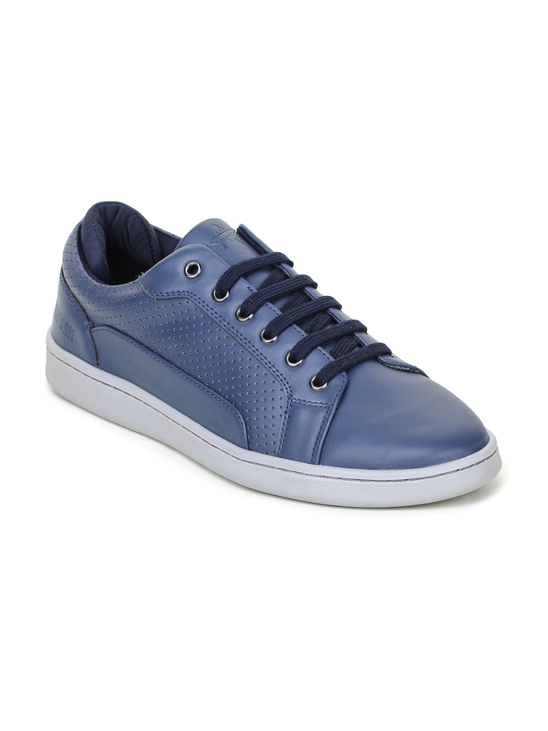 

REFOAM Men Perforated Lightweight Sneakers, Navy blue