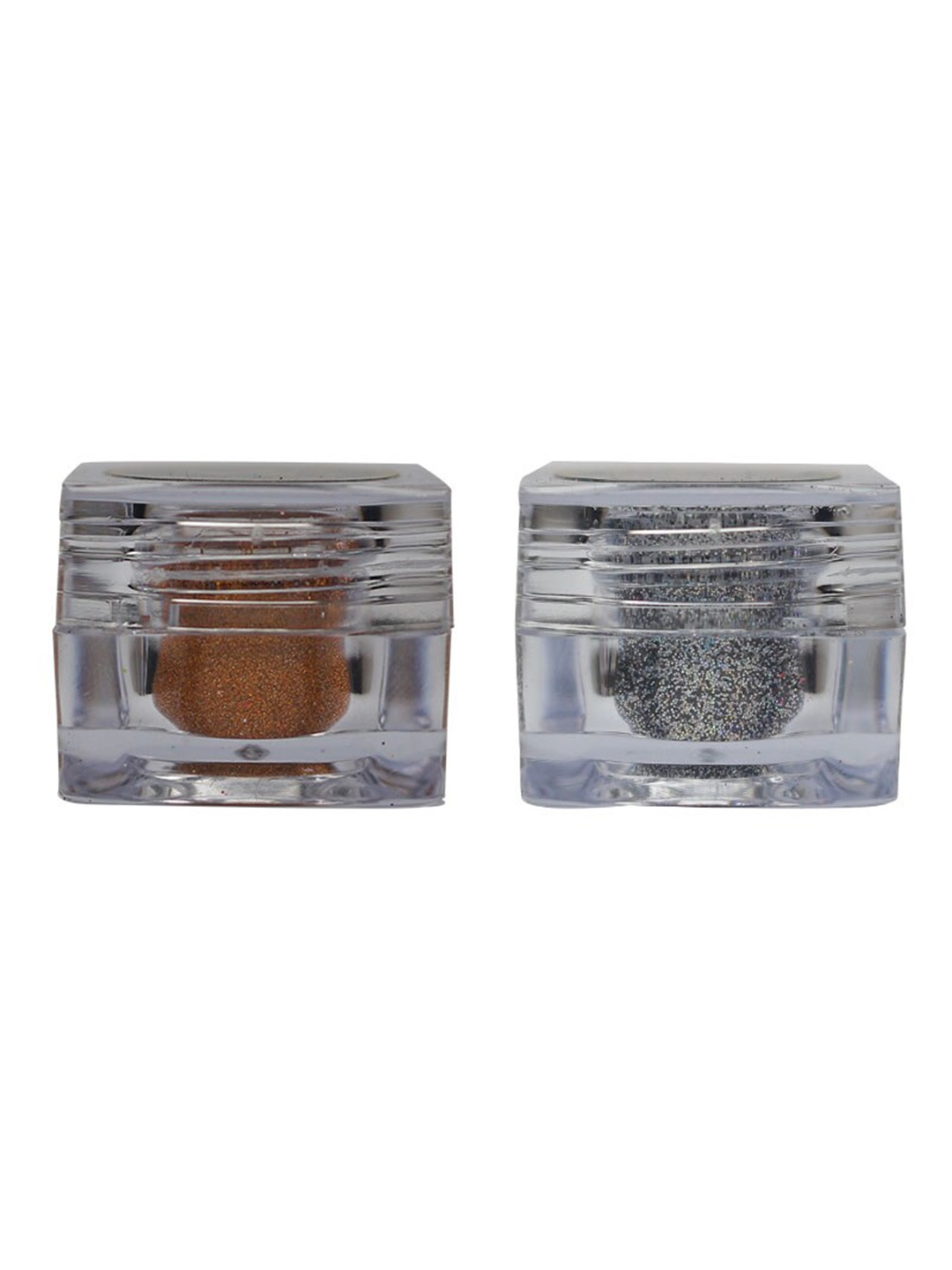 

Veoni BELLE Set of 2 HD Holographic Glitter Fade-Resistant Eye Shadow - 5 g each, Orange