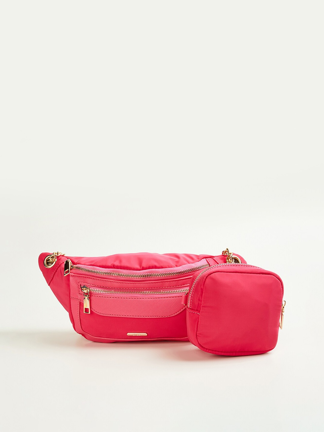

Ginger by Lifestyle Shopper Sling Bag with Pouch, Pink