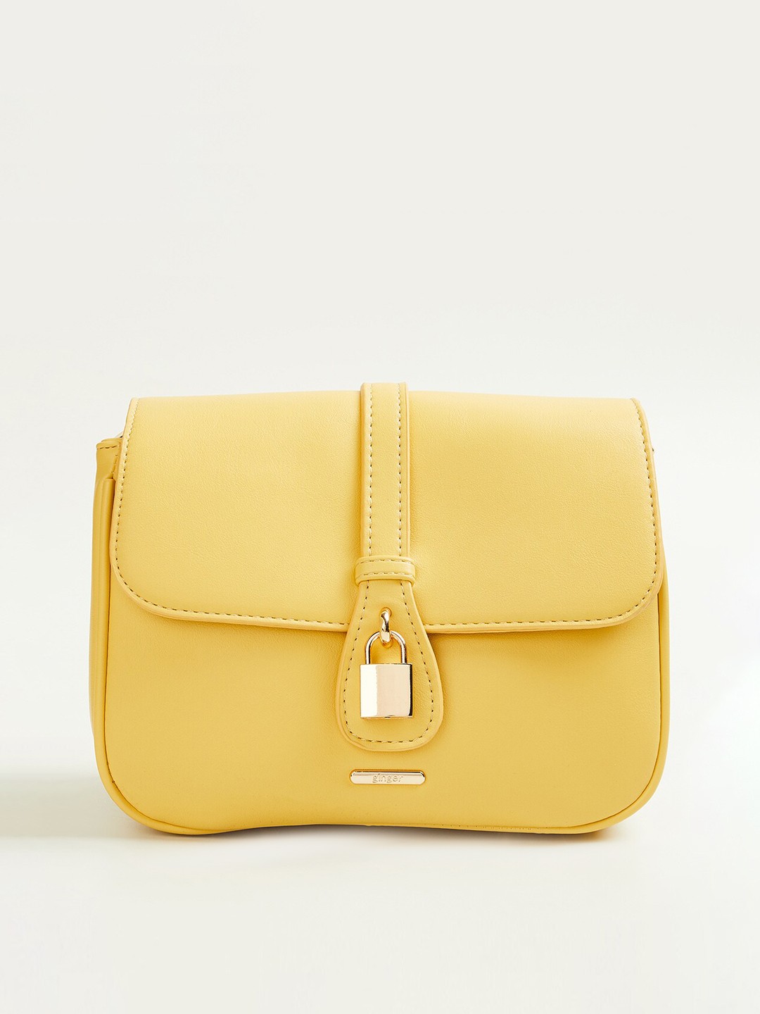 

Ginger by Lifestyle Structured Sling Bag, Yellow