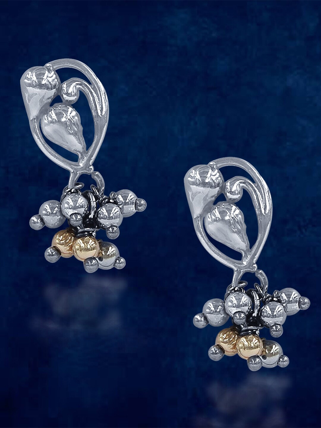 

Taraash Silver-Plated Classic Drop Earrings