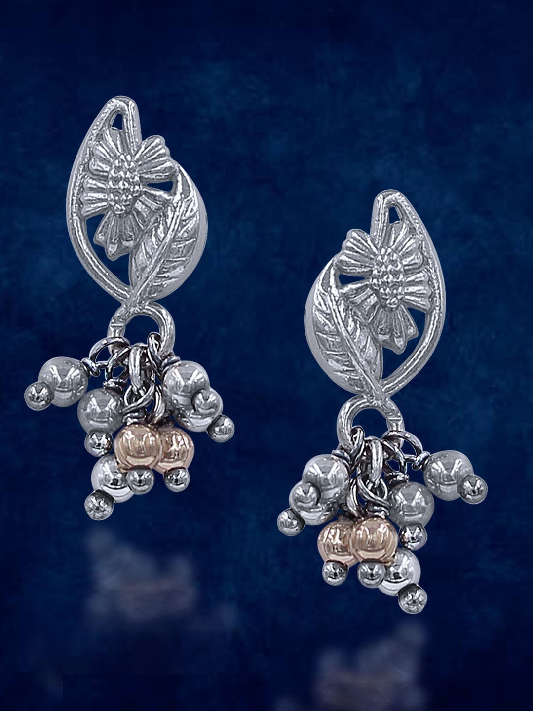 

Taraash Silver-Plated Classic Drop Earrings