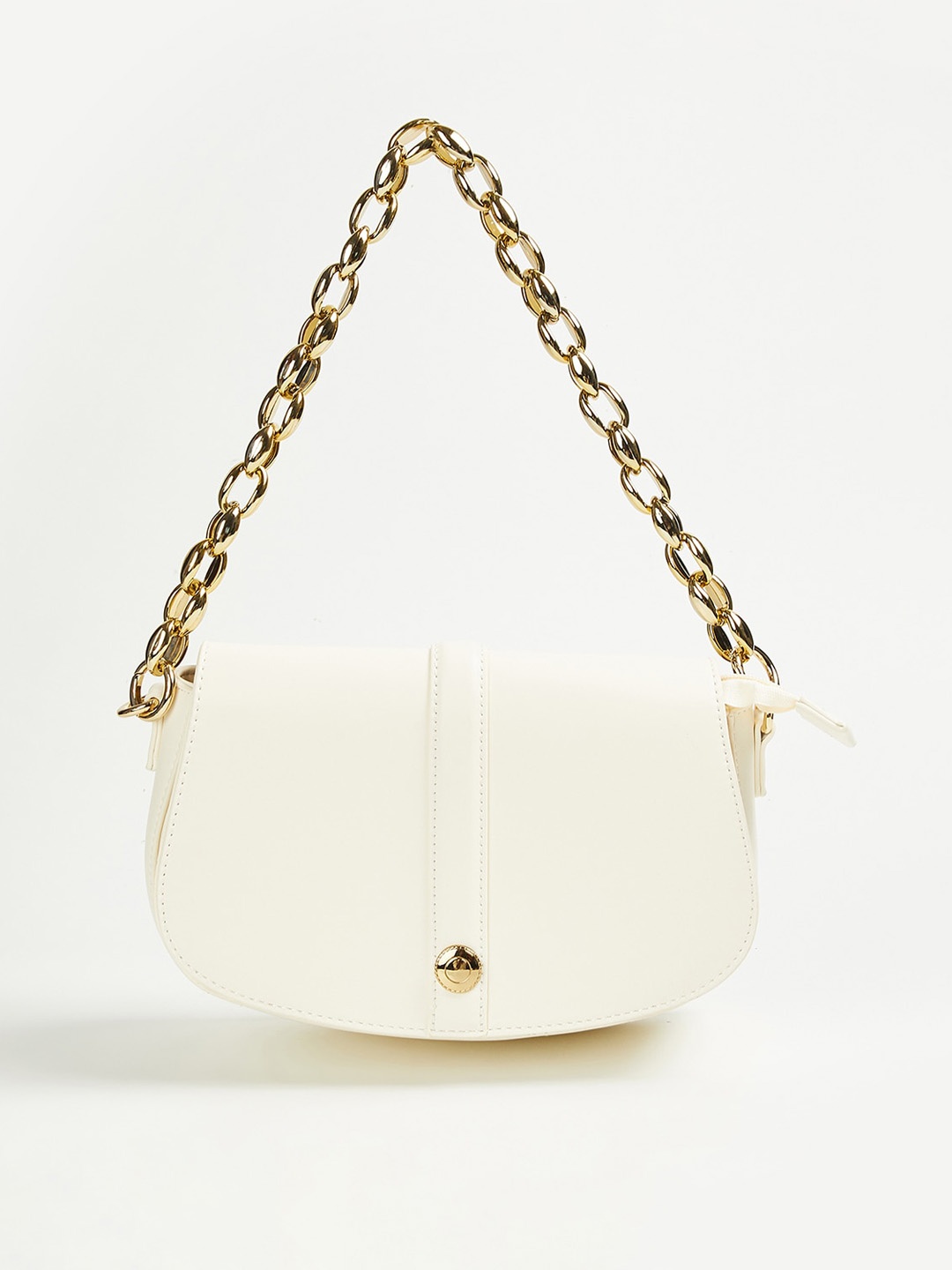 

CODE by Lifestyle Women Structured Sling Bag, Off white