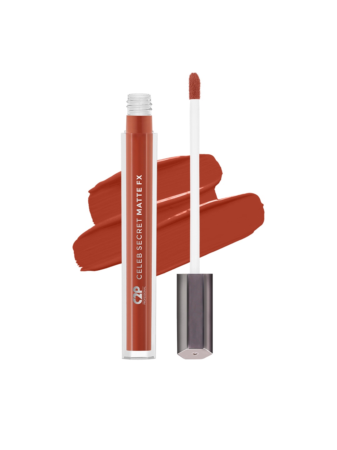 

C2P PROFESSIONAL MAKEUP Celeb Secret Matte FX Longwear Liquid Lipstick 2ml - Radhika 34, Brown