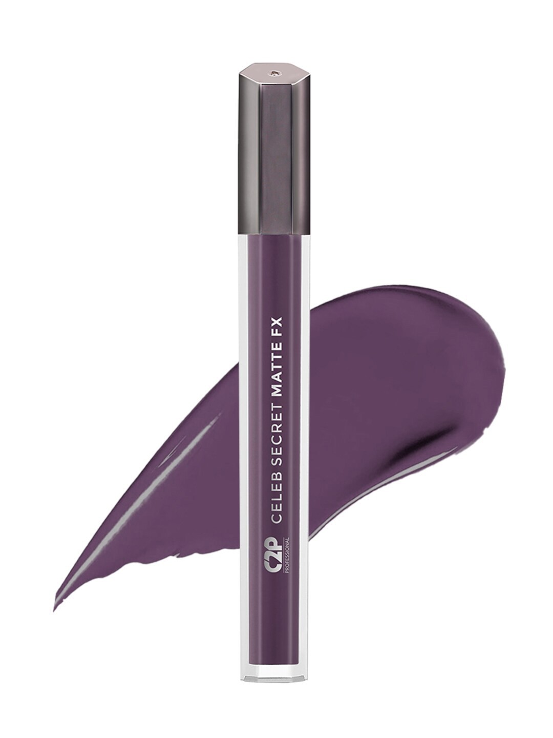 

C2P PROFESSIONAL MAKEUP Celeb Secret Matte FX Long Lasting Liquid Lipstick 2ml - Zoe 10, Purple