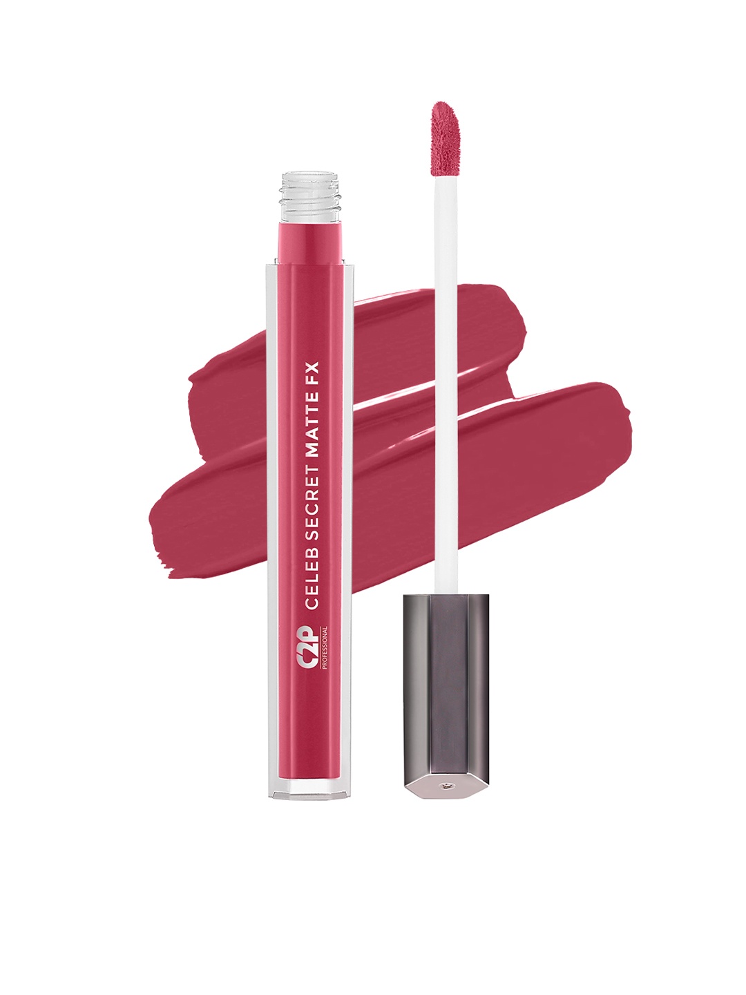 

C2P PROFESSIONAL MAKEUP Celeb Secret Matte FX Longwear Liquid Lipstick 2ml - Scarlett 06, Pink